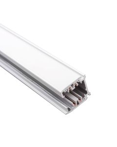 3-Phasen-Schiene für LED-Strahler 2 m weiß-schwarz