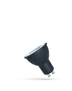 LED GU10 Spot 6W K4000 Tageslicht 480lm 38° schwarz