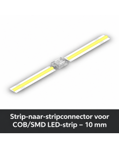 Streifen-zu-Streifen-Verbinder für COB/SMD-LED-Streifen – 10 mm
