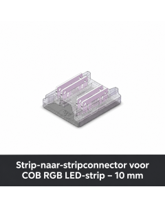 Streifen-zu-Streifen-Verbinder für COB-RGB-LED-Streifen – 10 mm