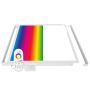 LED-Panel 62x62 cm | 40W | RGB+W (4000K) | Dimmbar | Fernbedienung – Foto 2