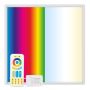 LED-Panel 62x62 cm | 40W | RGB+CCT 3000K-6000K | Dimmbar | Fernbedienung