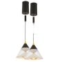 LED-Pendelleuchte Ø15 cm mit Handbewegungssensor | 29W | 5100 Lumen | CRI90 | Schwarz – Foto 2