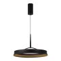 LED-Pendelleuchte Ring Ø50 cm | 50W | 5500 Lumen | CRI90 | CCT 2700K-4000K | Schwarz