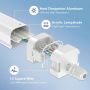 LED Feuchtraum-Wannenleuchte 60W – 8.400 Lumen – 4000K – 150 cm – Bewegungsmelder – Foto 2