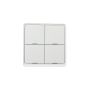 Smart-Wandschalter 4-fach CCT dimmbar Easy Smart – 81×81×13 mm – Foto 3