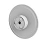 LED-Wandleuchte Piatta rund 18W CCT 1800 lm IP44 Ø250 mm – Weiß – Foto 5