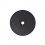 Montageplatte für Wandleuchte Piatta 9W Ø240 mm – Schwarz