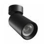 Aufbaustrahler GU10 – schwarz – IP20 – 60×135 mm – ohne Leuchtmittel