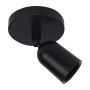 Aufbaustrahler GU10 – schwarz – IP20 – 120×145 mm – ohne Leuchtmittel – Foto 2