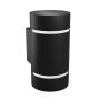 Wandleuchte G9 – rund – schwarz – IP20 – 80×150 mm – ohne Leuchtmittel – Foto 3