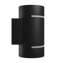 Wandleuchte G9 – rund – schwarz – IP20 – 80×150 mm – ohne Leuchtmittel – Foto 4