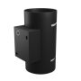 Wandleuchte G9 – rund – schwarz – IP20 – 80×150 mm – ohne Leuchtmittel – Foto 5