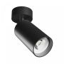 Wandleuchte GU10 – rund – schwarz – IP20 – 55×100×165 mm – ohne Leuchtmittel