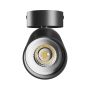 Wandleuchte GU10 – rund – schwarz – IP20 – 55×100×165 mm – ohne Leuchtmittel – Foto 3