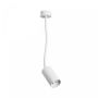 GU10-Wandstrahler mit flexiblem Arm 410 mm – IP20 – weiß