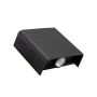 LED-Wandleuchte 2W Farbtemperatur nach oben/unten, Schutzart IP54, Schwarz – Foto 5