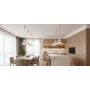LED-Pendelleuchte Ø15 cm mit Handbewegungssensor | 29W | 5100 Lumen | CRI90 | Weiß – Foto 5