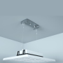 LED Hallenstrahler blendfrei 120W – 19.200 Lumen – 4000K – UGR<21 – DALI – Foto 4