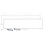 LED-Panel 30 x 120 cm | 40 W | 3600 Lumen | CRI 90 | Flimmerfrei | 9 mm | Weiß – Foto 6