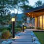 6-Watt-LED-Gartenbeleuchtung – schwarz – 175×722 mm – Foto 2
