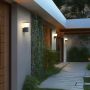 6-Watt-LED-Wandleuchte – schwarz – Foto 2