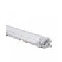 LED Feuchtraumleuchte 60cm Grau 2x T8 G13 IP65