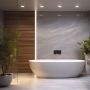 Runde LED-Einbauleuchte Ø19 cm 18W K6000 83 lm/W IP44 – Foto 2