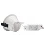LED-Einbaustrahler Ø13,9 cm 6–20 W K4000 IP44 Weiß – Foto 7