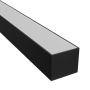 LED-Linearleuchte 120 cm 20–40 W Farbtemperatur 100 lm/W Schutzart IP20 Schwarz – Foto 3