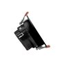 Einbaustrahler GU10 blendarm Ø85 mm – Schwarz – Schwenkbar – Foto 2