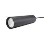 Pendelleuchte GU10 für 3-Phasen-Schiene Ø55 mm mit 1 m Kabel – Schwarz – Foto 2
