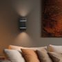 Wandleuchte G9 – eckig – schwarz – IP20 – 80×150 mm – ohne Leuchtmittel – Foto 2
