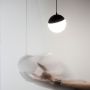 LED-Kugelpendelleuchte für 48V-Schiene 48V 5W K3000 Ø100 mm – Schwarz – Foto 9