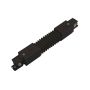 3-Phasen Flexible Schienenverbinder Schwarz