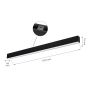 LED-Linearleuchte 112 cm Schwarz 36 W Modern – Foto 5