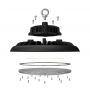 LED Hallentiefstraher UFO 200W mit Lifud-Treiber 150L /W IP65