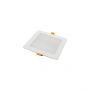 DOWNLIGHT 12W IP54 145X145X34mm WHITE SQUARE INTEGRATED DRIVER
