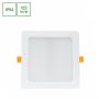 Downlight Led 18W IP54 168X168X34mm White Square integrated driver