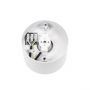 LED Spot AR111 GU10 Surface-Mounted White Round 120x85mm IP20