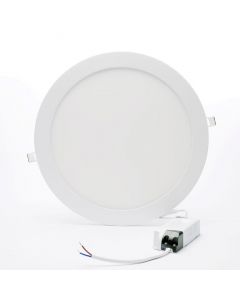 LED Panel Rund Einbaustrahler Ø300mm 24W Weiß
