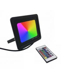 RGB LED Fluter Außen RGB+CCT 50W Inkl. Fernbedienung IP66