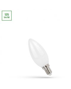 E14 Led Kerzenlampe 6W COG milchglas  