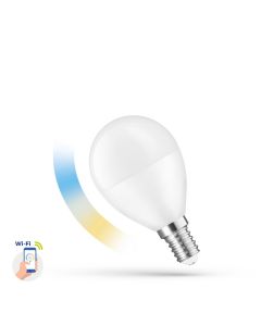 E14 Led Glühbirne Smart Lampe Bol CCT+DIMM Wi-Fi
